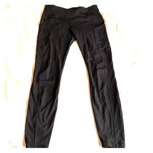 Black lululemon speed up tight 28" size 6